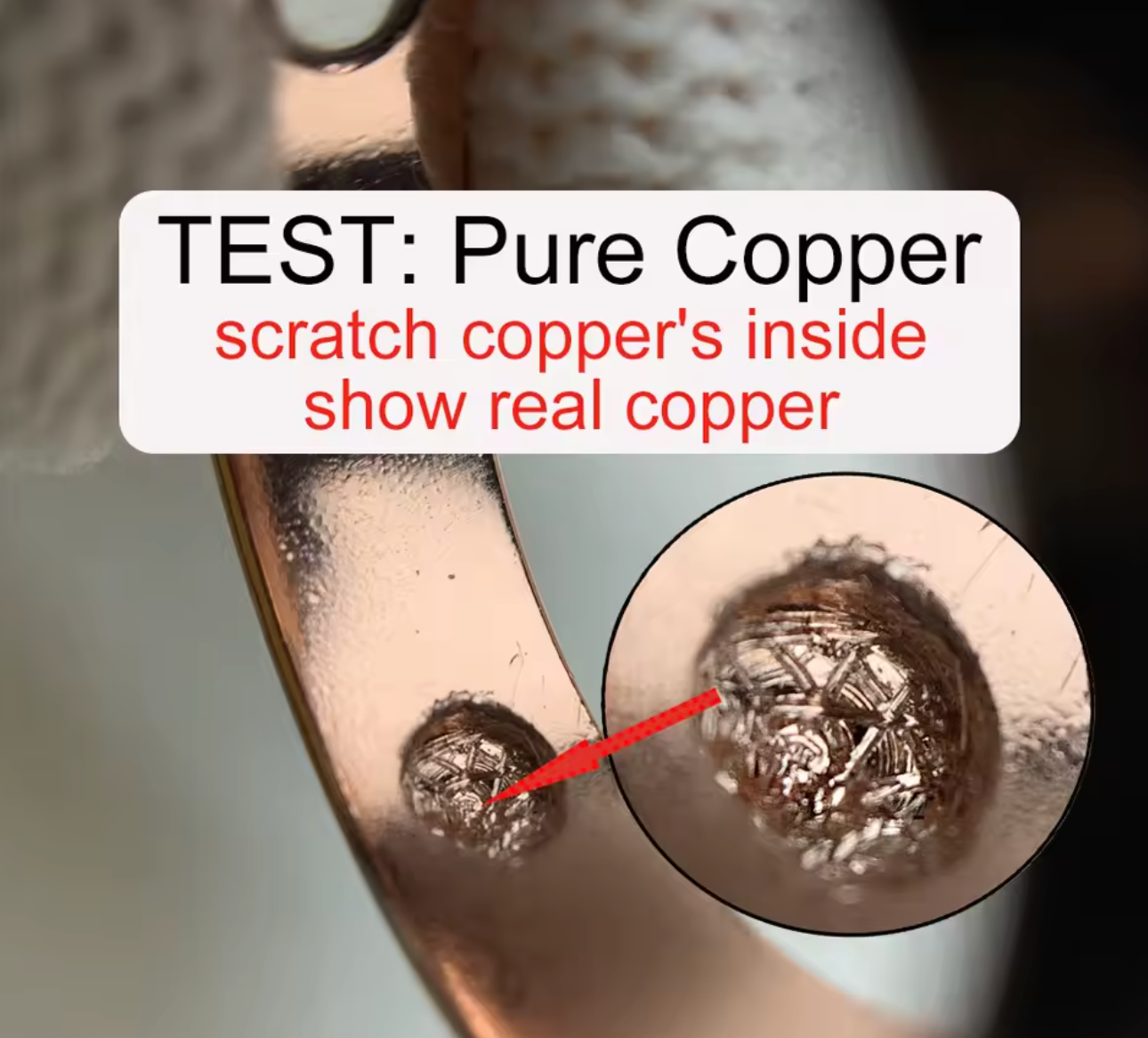 Vinterly Pure Copper Rings
