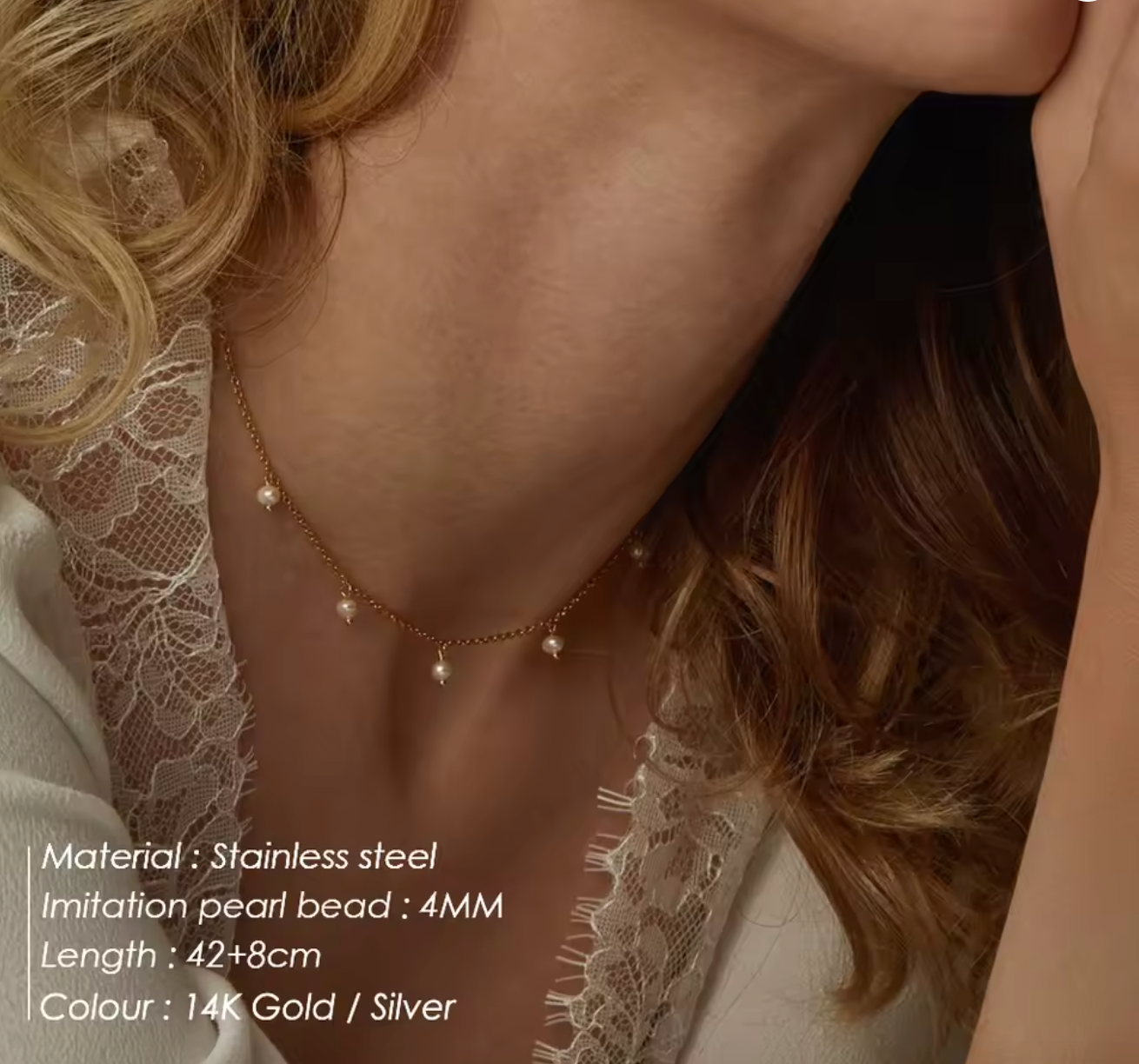 Chic Dainty Freshwater Multi-Pearl Necklace