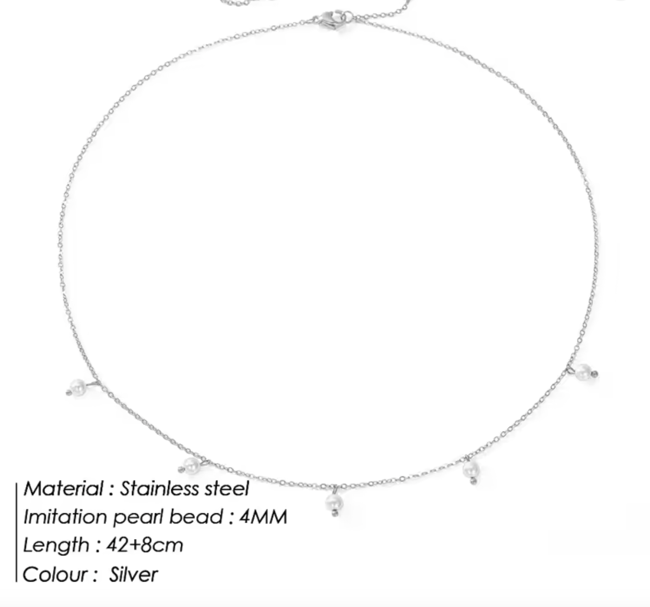 Chic Dainty Freshwater Multi-Pearl Necklace