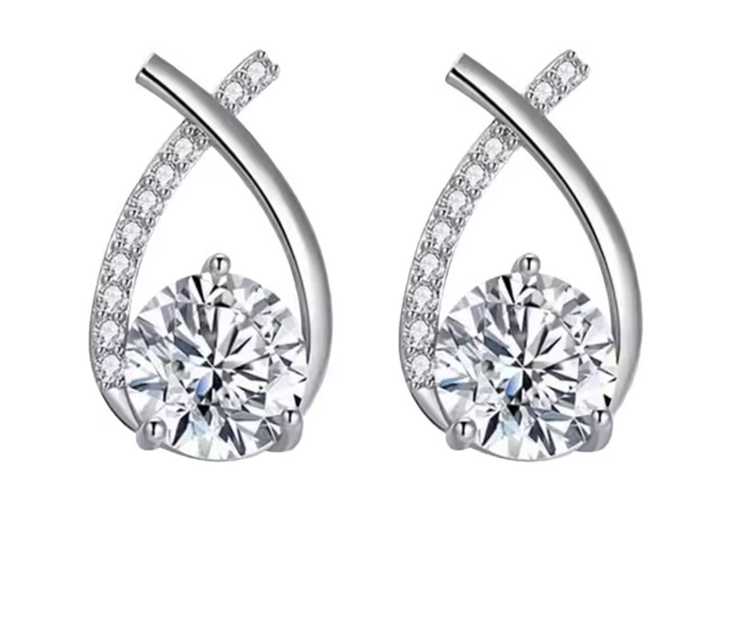 Cross Stud Earrings