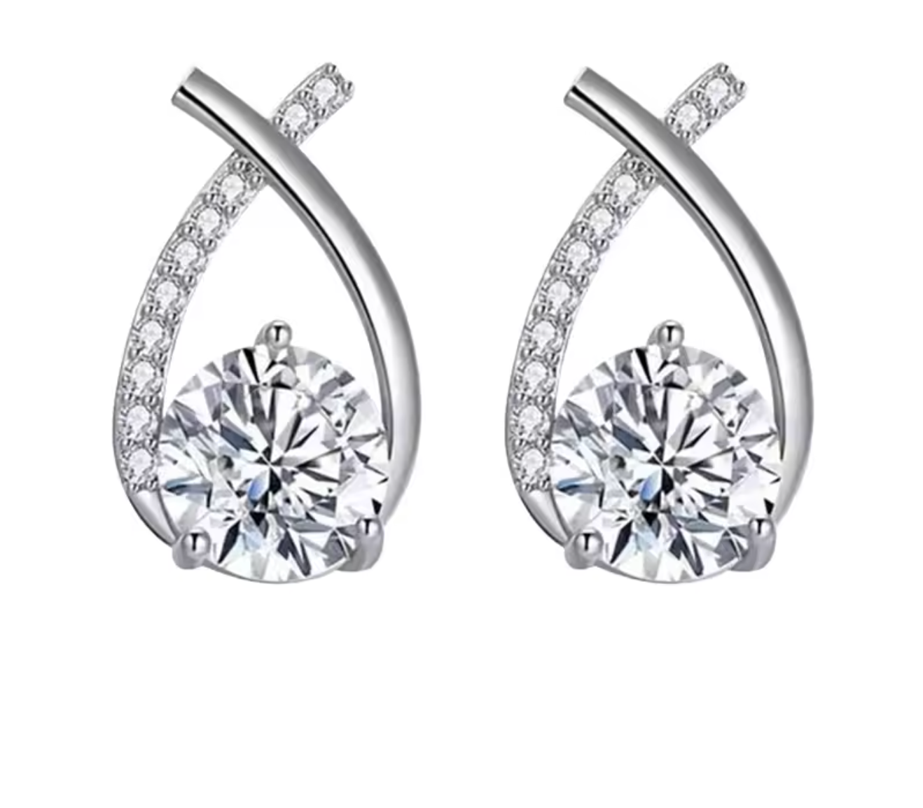 Cross Stud Earrings