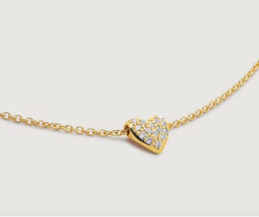 925 Sterling Silver Heart necklace